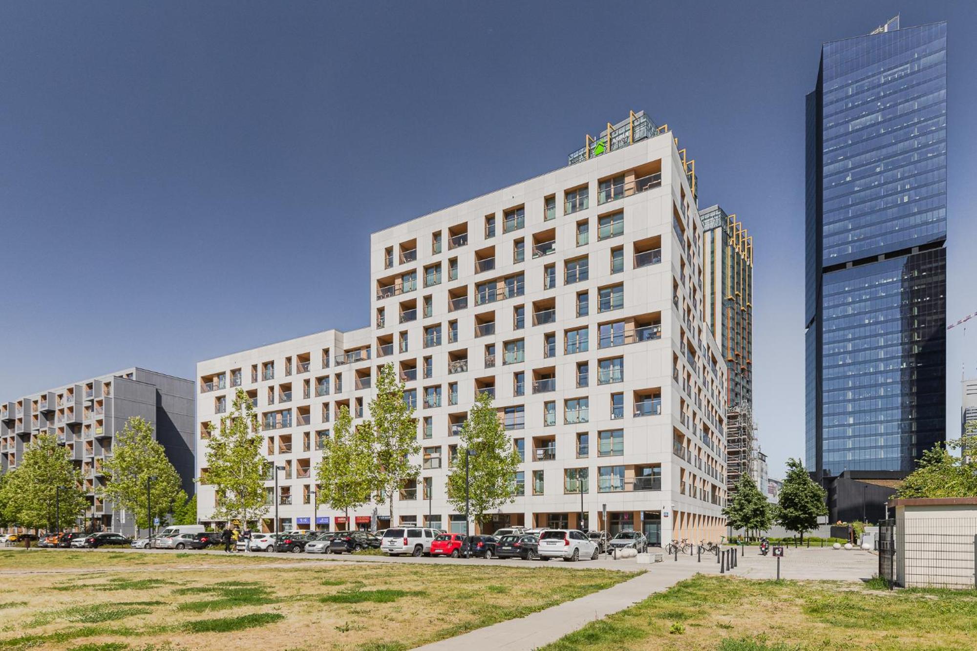 Superapart Kolejowa 49A Varsavia Esterno foto